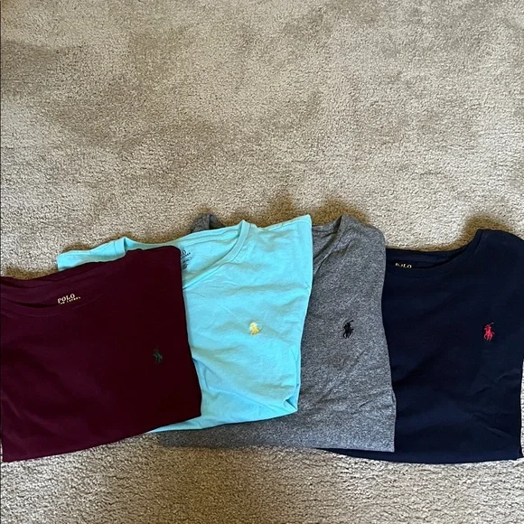 Ralph Lauren Multicolor Polo T-Shirt Collection - Picture 1 of 6